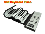 Гибкий синтезатор-пианино Flexible Piano с 61 клавишами