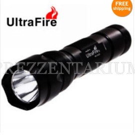 UltraFire WF-502B Cree XM-L T6 5-Mode 1000Lm Светодиодный фонарик с зажимом