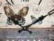 Винтажные настенные часы Butterfly