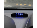 Автомобильные электронные часы с термометром, вольтметром
